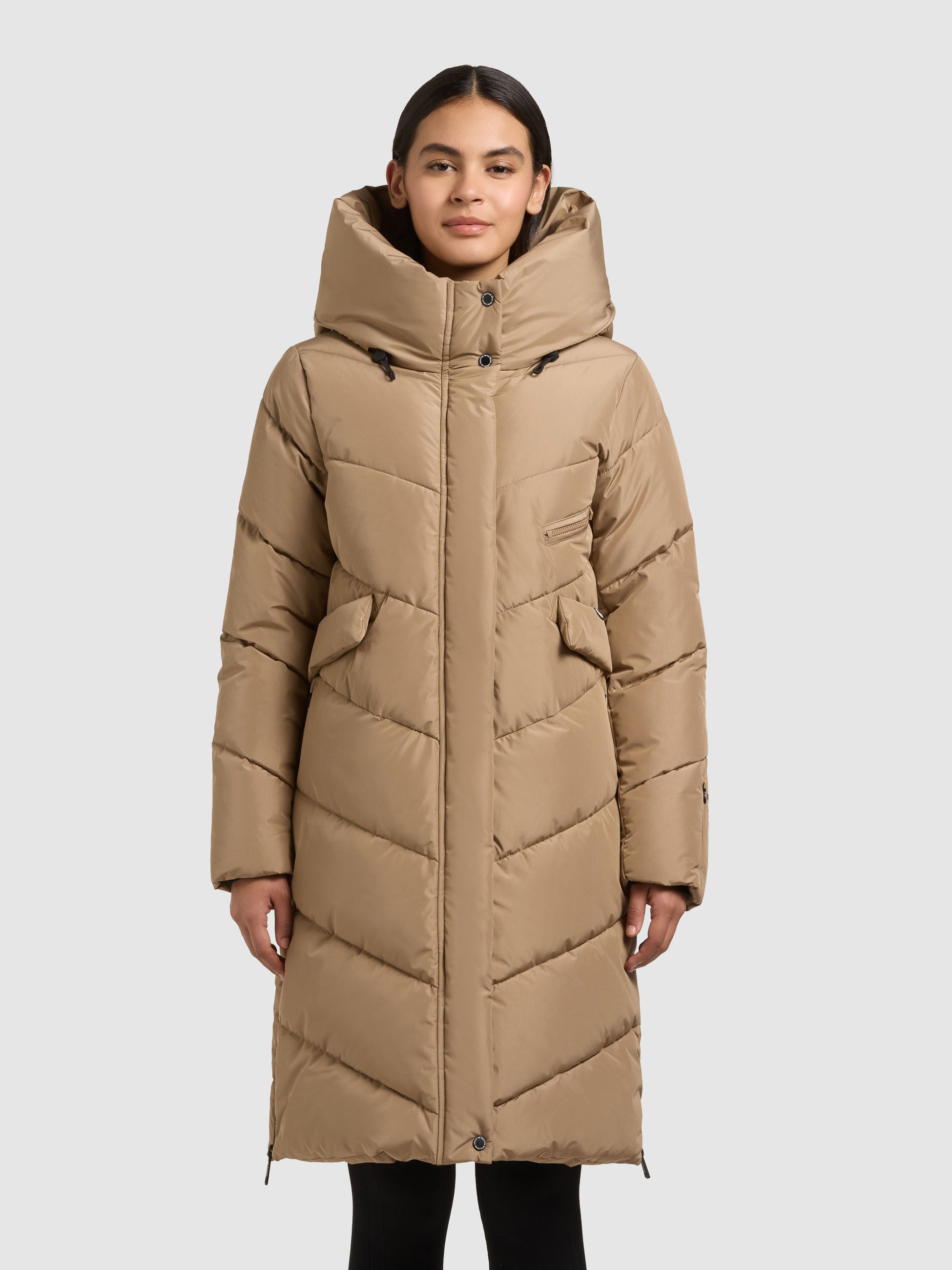 khujo-mantel-sunne-cookie-beige-knielanger-wintermantel-f-r-damen image 4