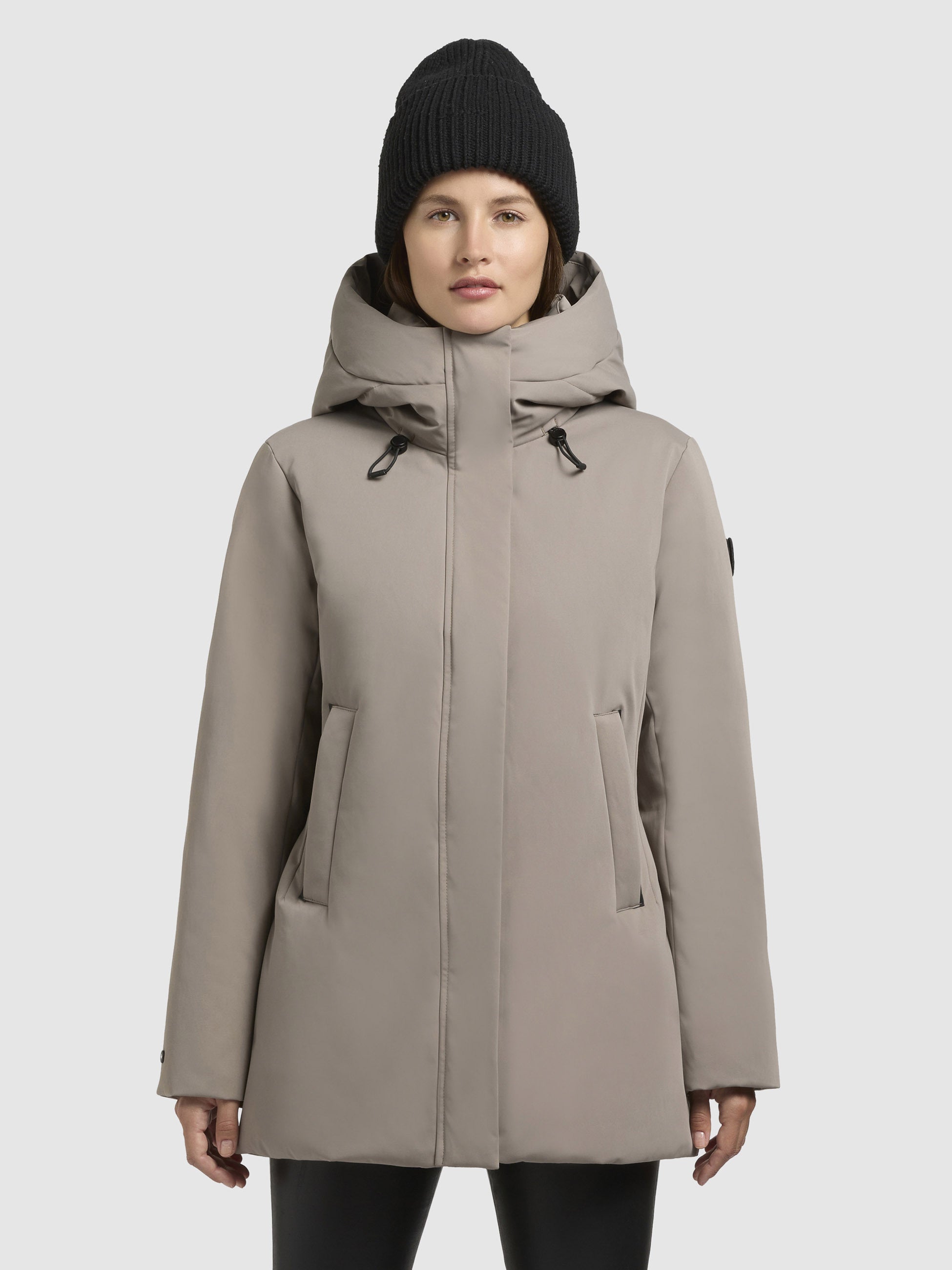 khujo-jacke-palla-graubeige-winterjacke-h-ftlang-f-r-damen image 4