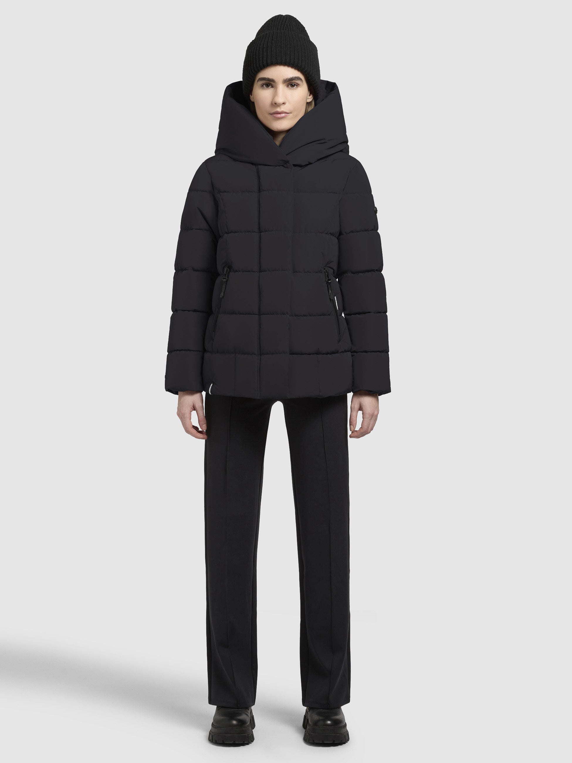 khujo-jacke-camea-schwarz-damen-steppjacke-h-ftlang-regular-fit image 6