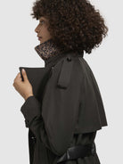 khujo-coat-rula-dark-gray-knielanger-trenchcoat-mit-g-rtel image 8