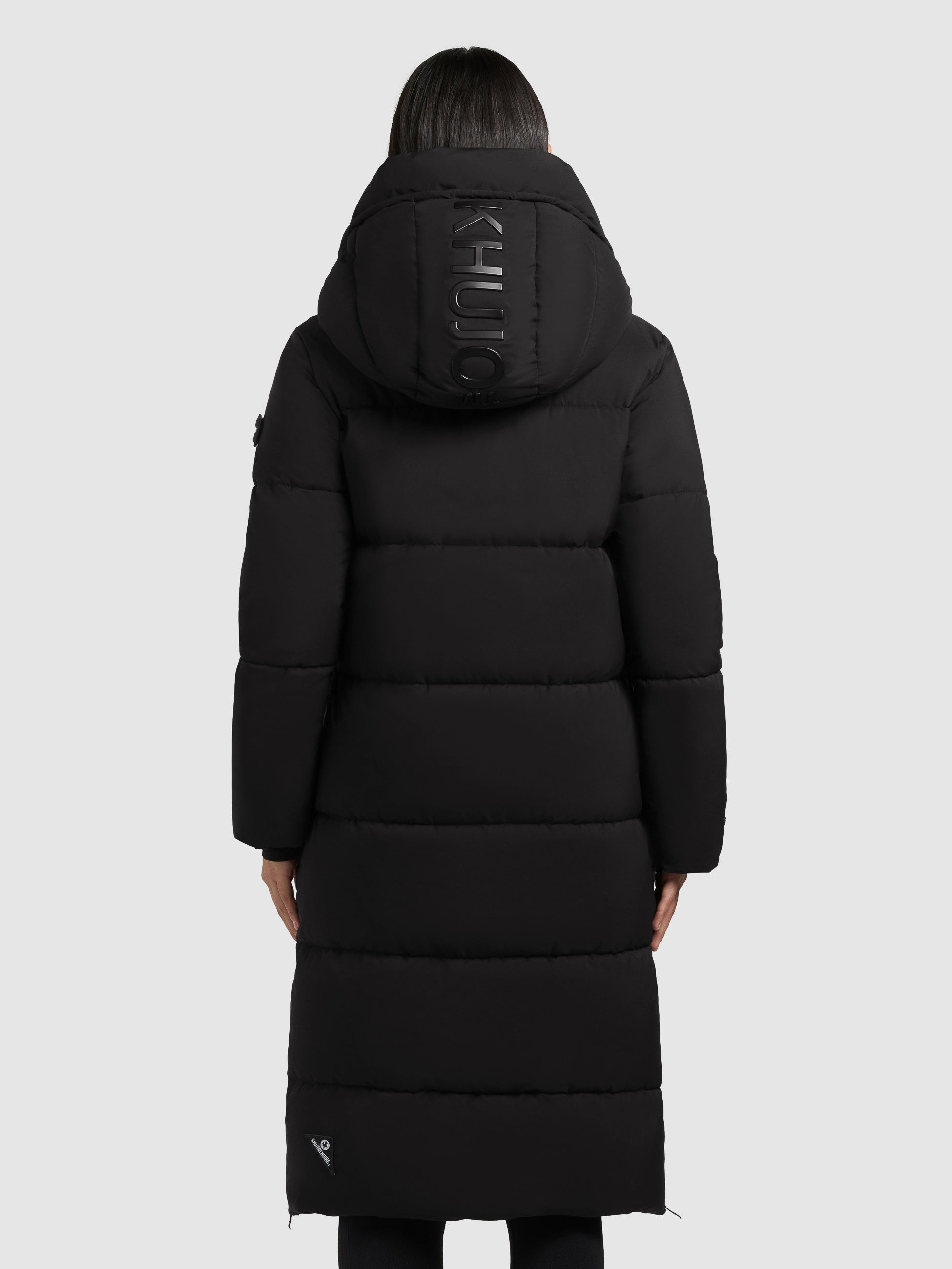 khujo-mantel-rachel2-matt-black-knielanger-steppmantel-loose-fit image 3