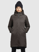 khujo-mantel-laria-dunkelgrau-wattierter-parka-regular-fit image 2