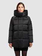 khujo-suda-damen-winter-steppjacke-black-loose-fit image 4
