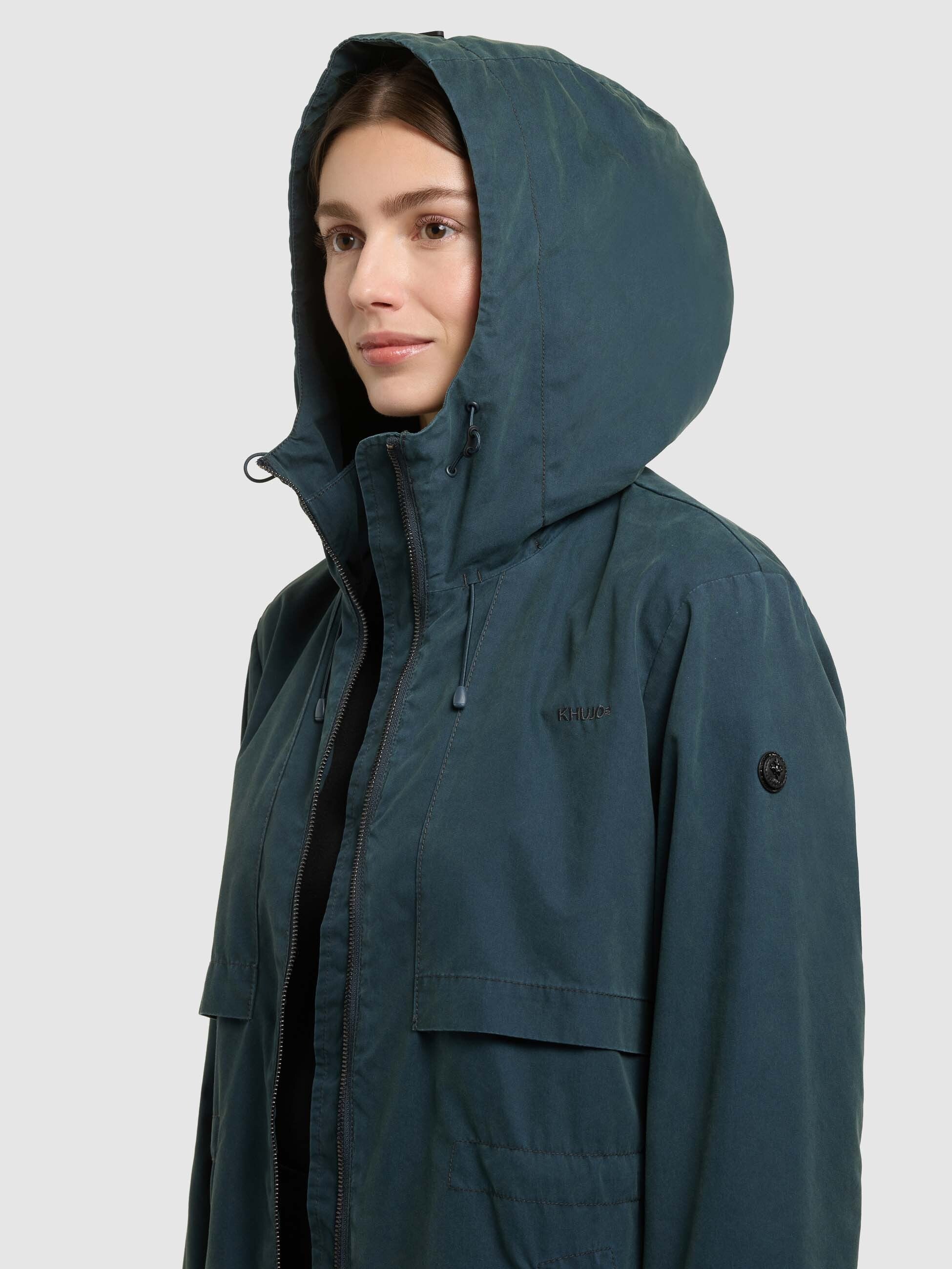 khujo-jacke-rania-atlantic-blue-damen-kapuzenjacke-regular-fit image 7