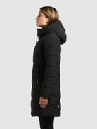 khujo-tiff-damen-coat-mantel-black-slim image 8