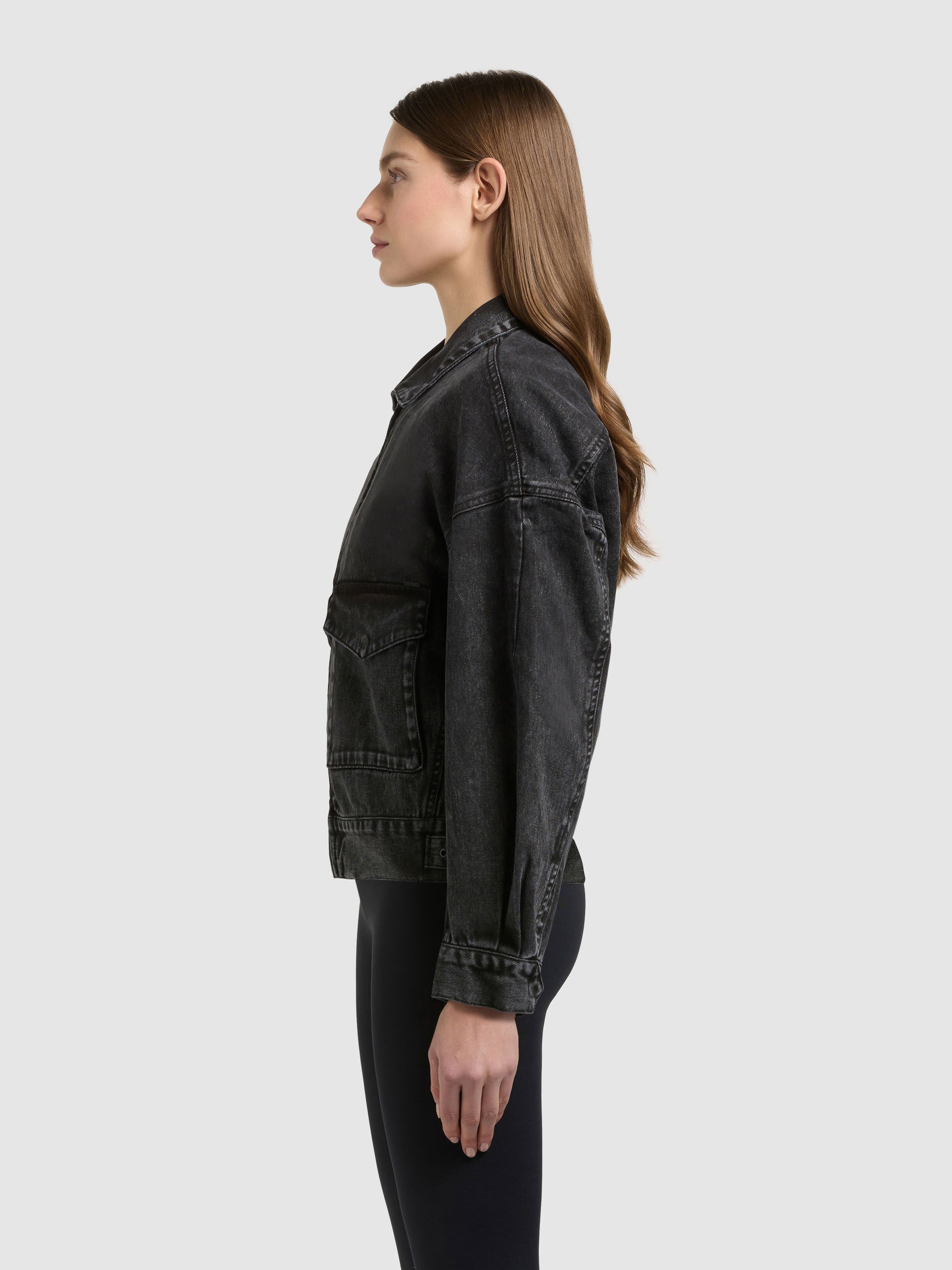 khujo-jacke-nelina-black-damen-jeansjacke-aus-baumwoll-denim image 5
