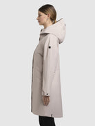 khujo-mantel-yeal-graulila-sommerlicher-damen-kurzmantel-slim-fit image 5