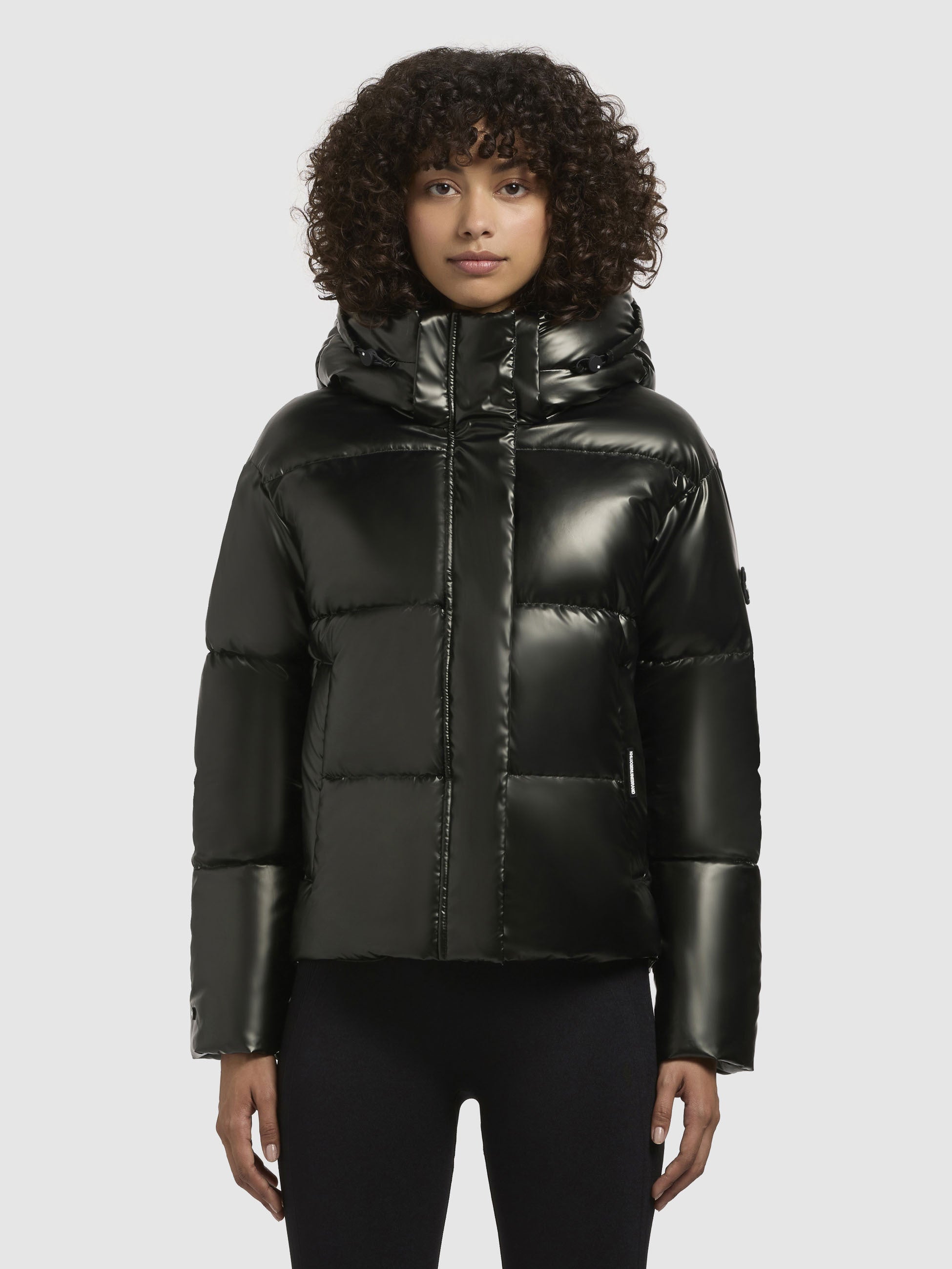 khujo-jacke-devina-shiny-dunkelgr-n-damen-steppjacke image 4