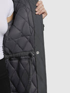 khujo-alimina-damen-steppjacke-blue-gray-slim-fit image 8