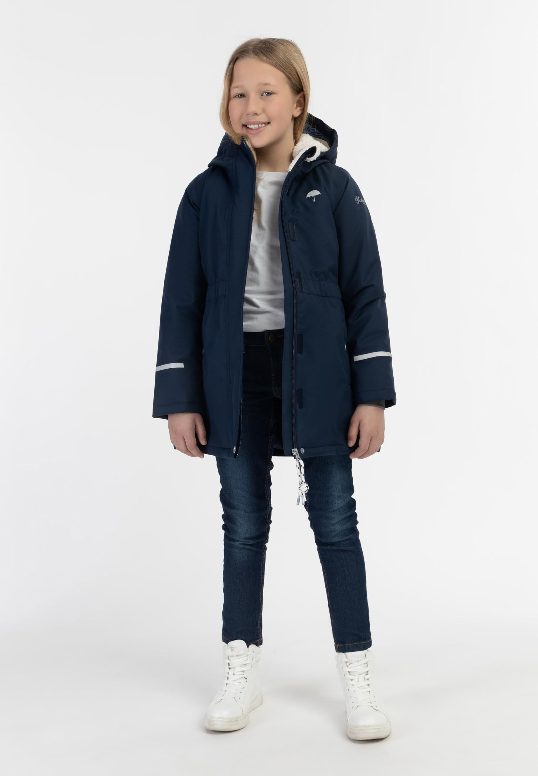 schmuddelwedda-m-dchen-winterjacke-arctic-mit-teddyfell-kinder-winterjacke image 4