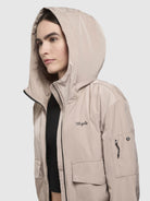 khujo-jacket-anov-beige-blouson-sommerjacke-regular-fit-mit-2-lagen-kapuze image 7