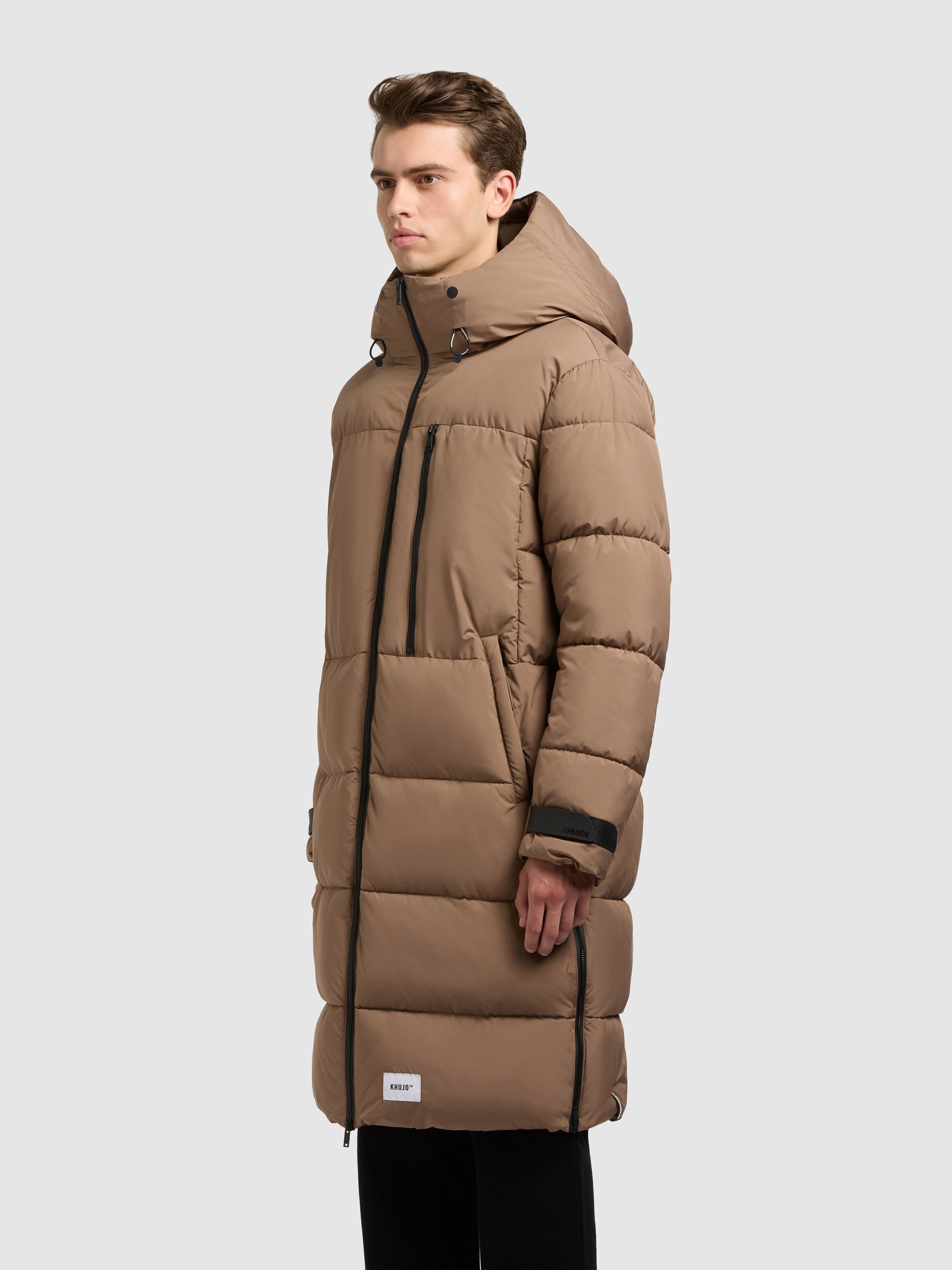 khujo-mantel-siram2-rust-brown-knielanger-steppmantel-loose-fit-f-r-herren image 5