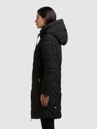 khujo-mantel-taby-black-damen-kurzmantel-stepp image 5