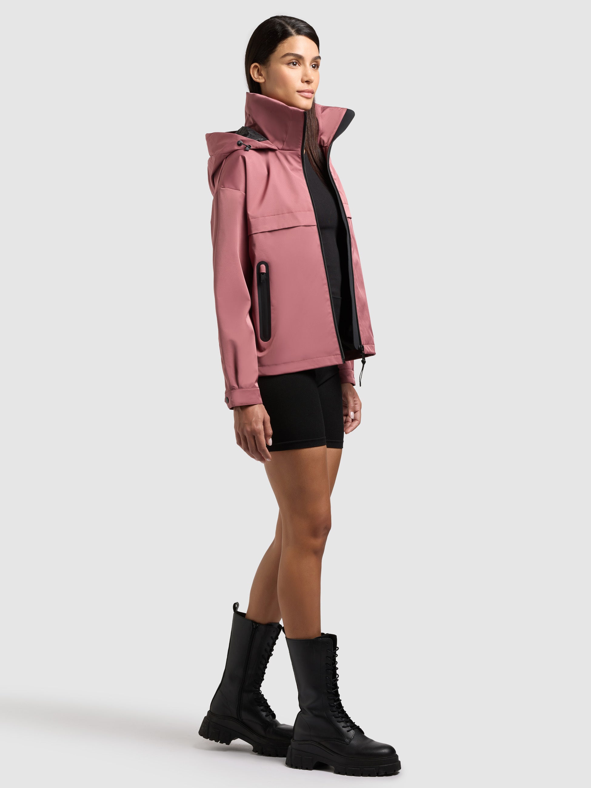 khujo-jacke-raibe2-fuchsia-damen-sommerjacke-regular-fit image 6