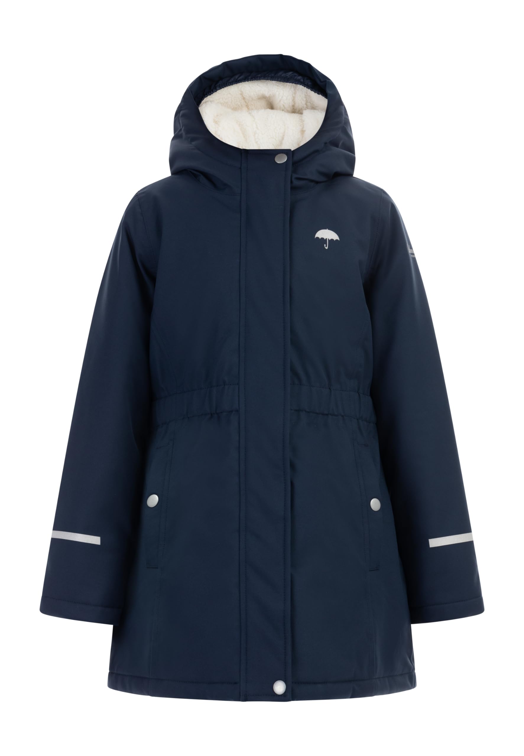 schmuddelwedda-m-dchen-winterjacke-arctic-mit-teddyfell-kinder-winterjacke image 1