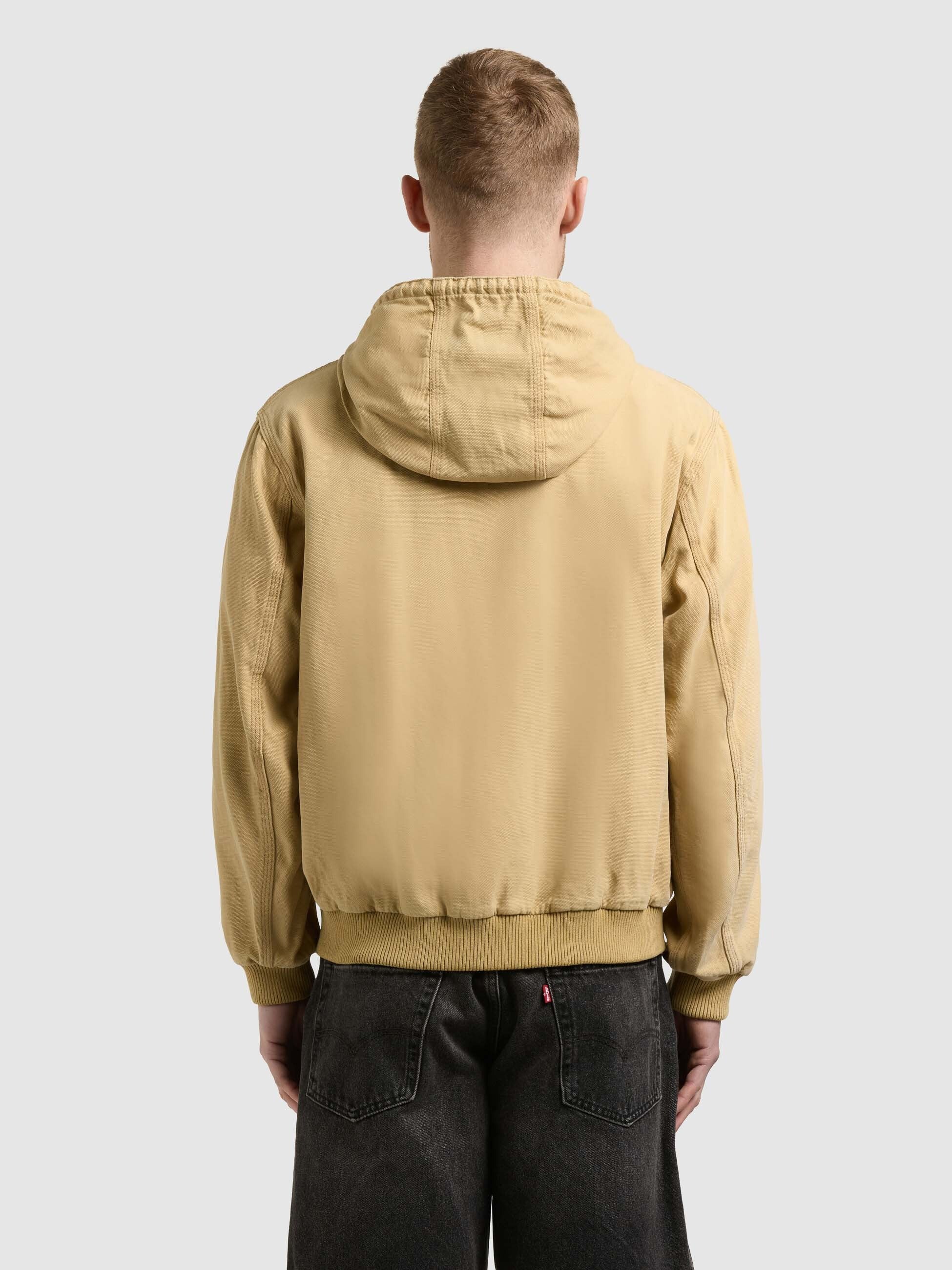 khujo-jacke-rhiis-beige-workwear-blouson-canvasjacke image 3