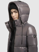khujo-coat-jadet2-mauve-dark-kurzer-damen-steppmantel-mit-abnehmbarer-kapuze image 7
