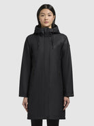 khujo-coat-liede-black-kurzmantel-regenjacke-damen image 4