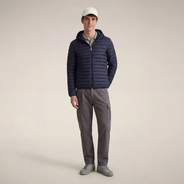save-the-duck-donald-herren-daunenjacke-mit-kapuze-navy image 1