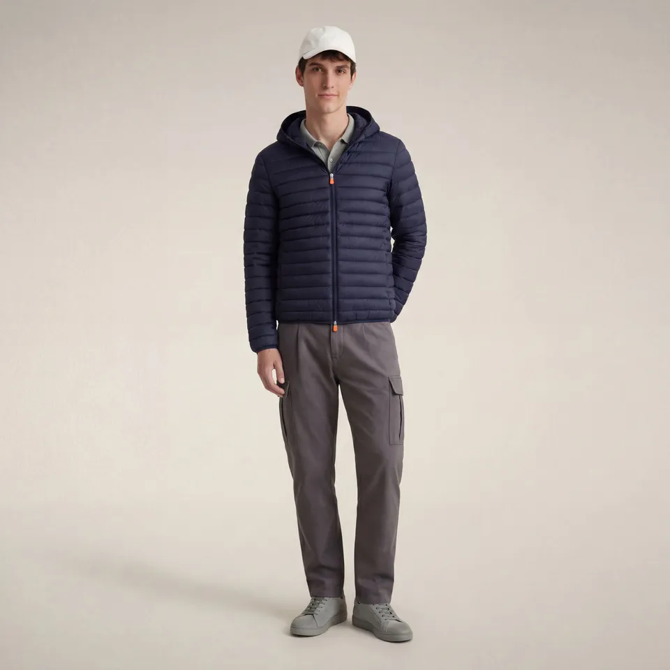 save-the-duck-donald-herren-daunenjacke-mit-kapuze-navy image 1
