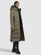 khujo-coat-mayla2-steppmantel-light-olive-wadenlang image 2