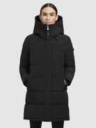 khujo-coat-faltd-damen-steppmantel-regular-fit-black image 4