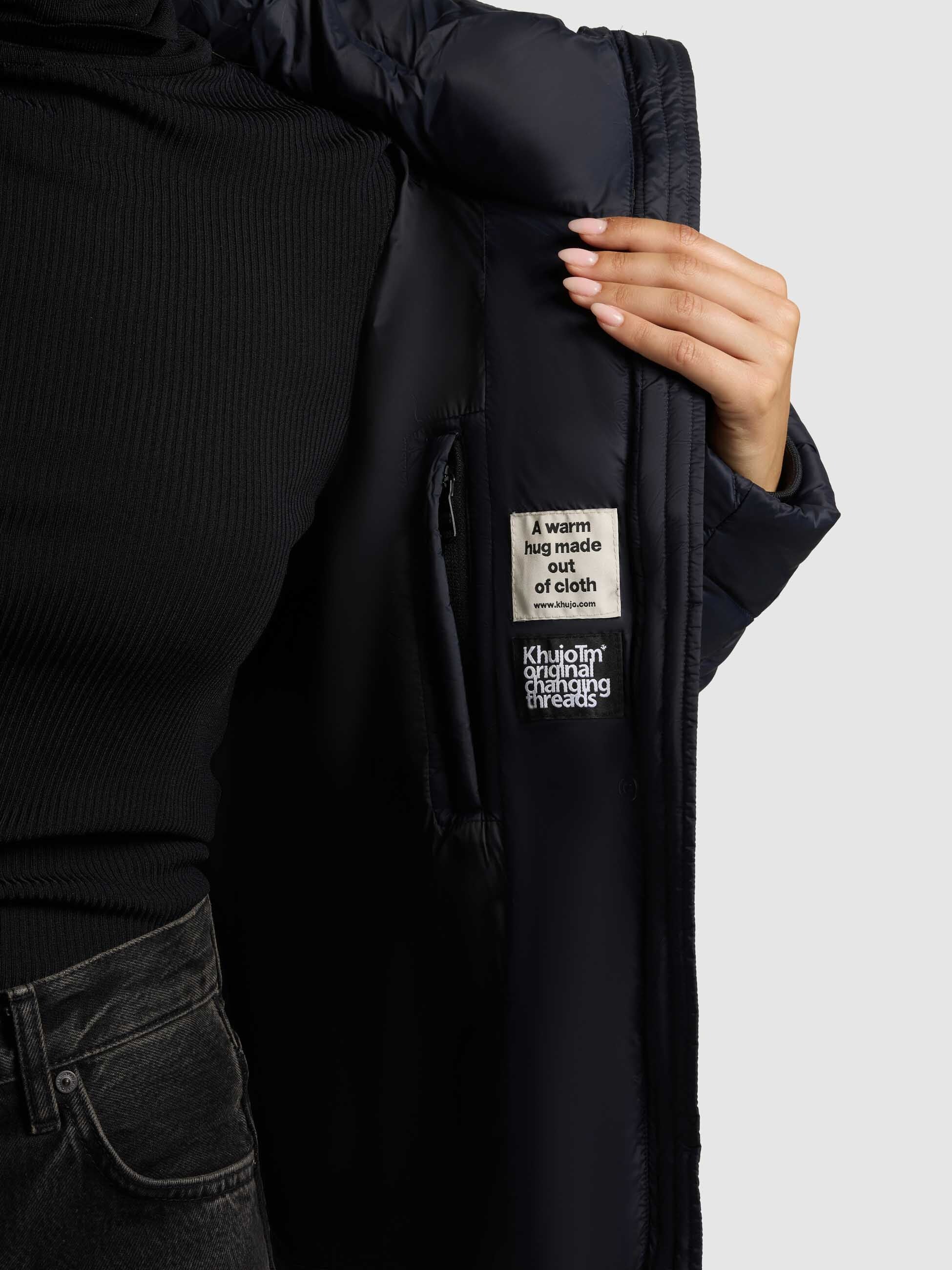 khujo-jacke-dafna-midnight-blue-damen-steppjacke-slim-fit image 8