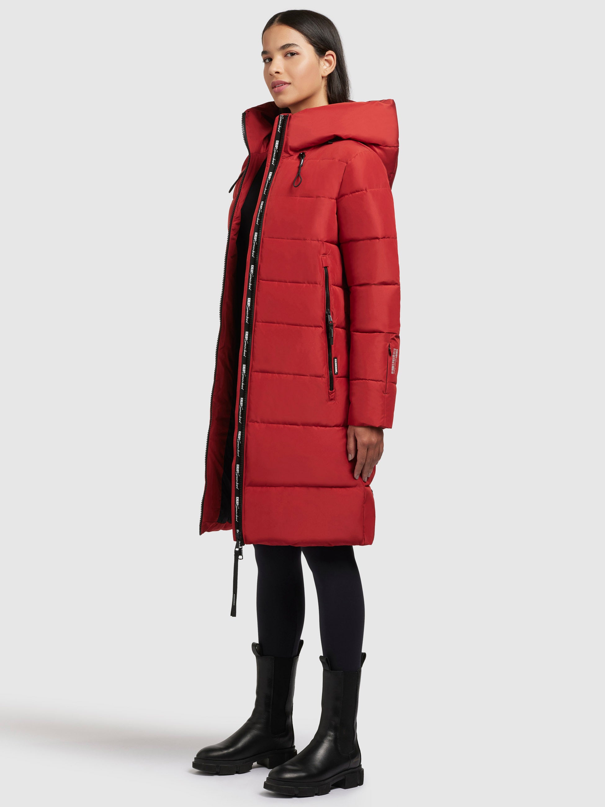 khujo-mantel-jilias4-rot-lange-winterjacke-wattiert image 2