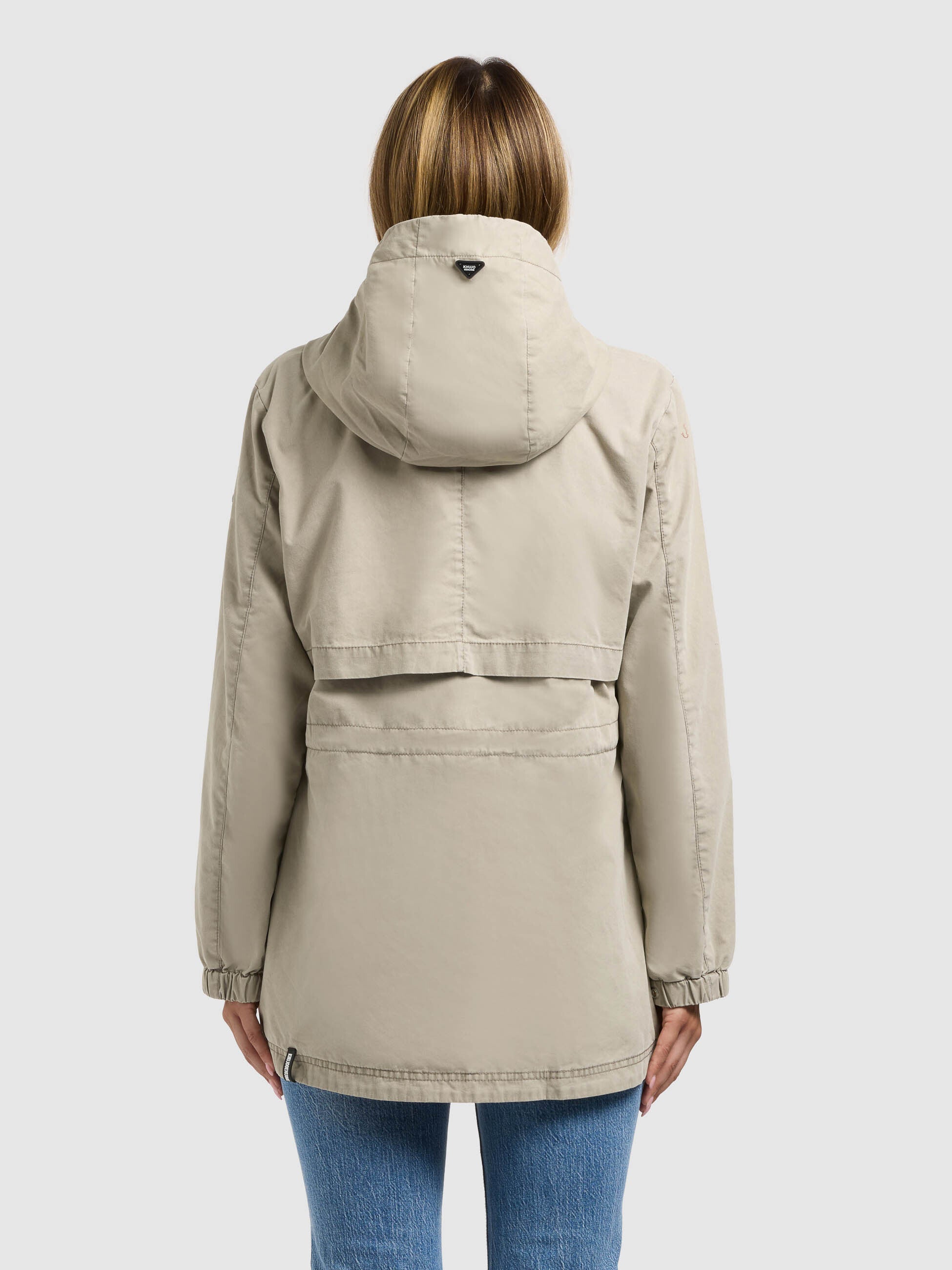 khujo-jacke-rania-light-grey-kapuzenjacke-parka-regular-fit image 3