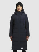 khujo-dani2-steppmantel-dark-blue-damen-wintermantel-lang-mit-kapuze image 4
