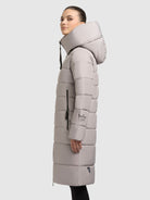 khujo-mantel-jilias6-matt-steppmantel-knielang-in-blizzard-grey image 5