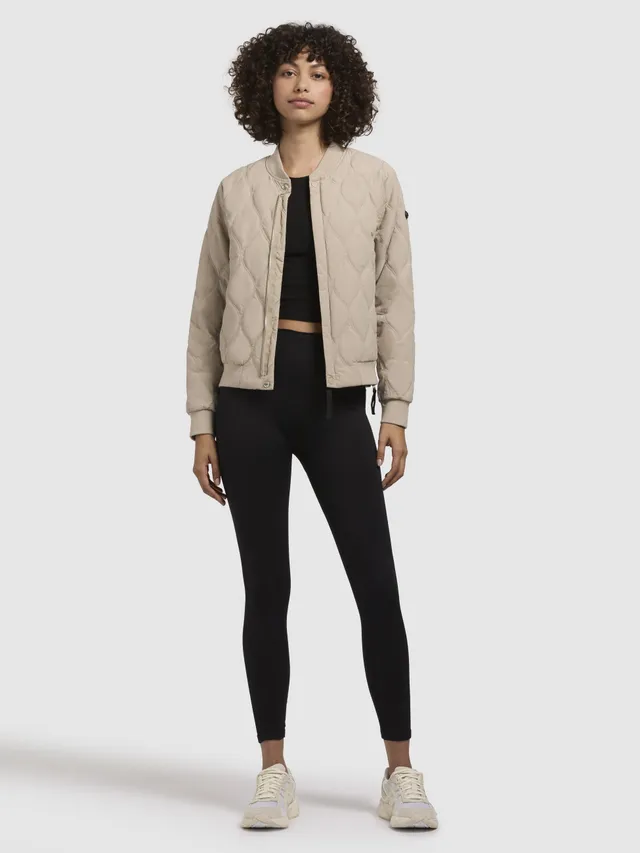 khujo-jacke-feen-damen-steppjacke-beige-h-ftlang-regular-fit image 1
