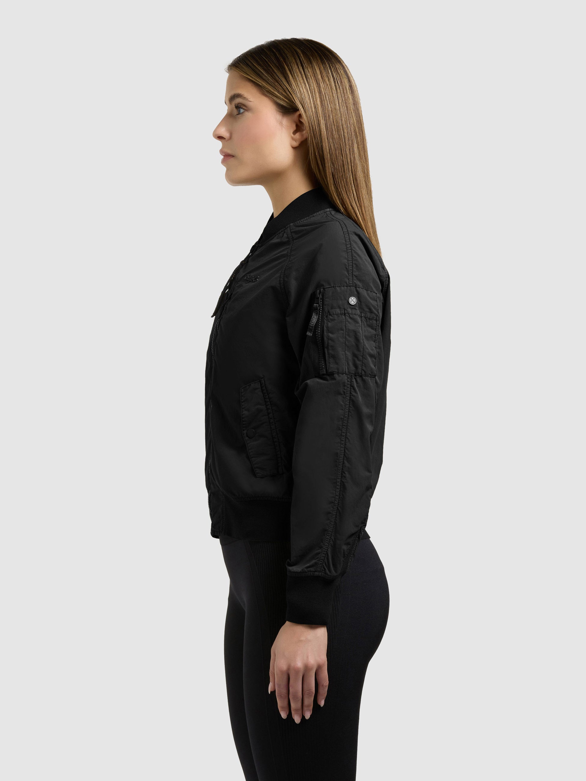 khujo-jacke-zaria-black-damen-bomberjacke-blouson image 5