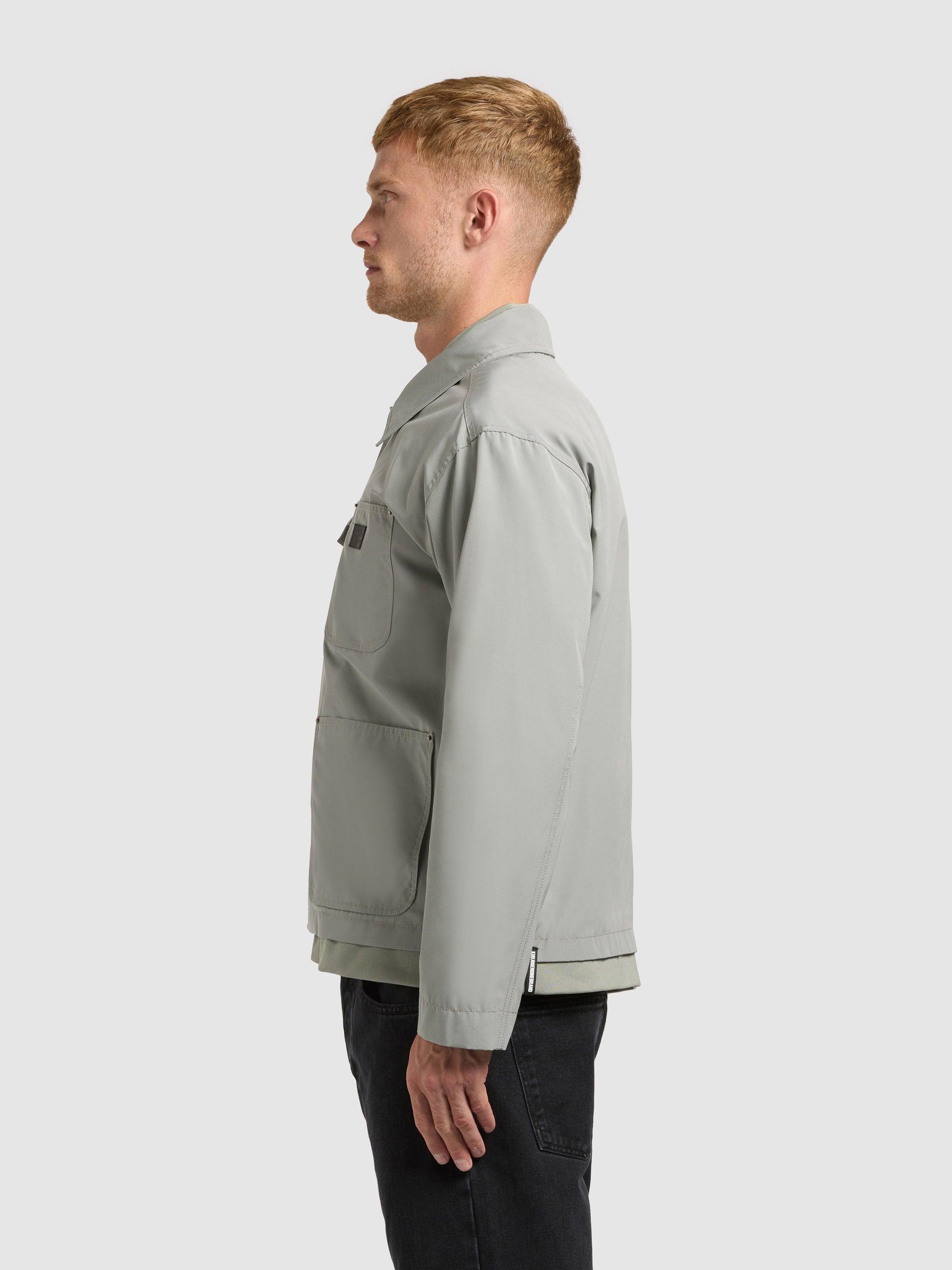 khujo-jacke-raise-cloud-green-herren-fieldjacke-regular-fit-mit-cargo-taschen image 5