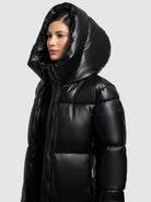 khujo-destiny-damen-wintermantel-black-wadenlang image 7