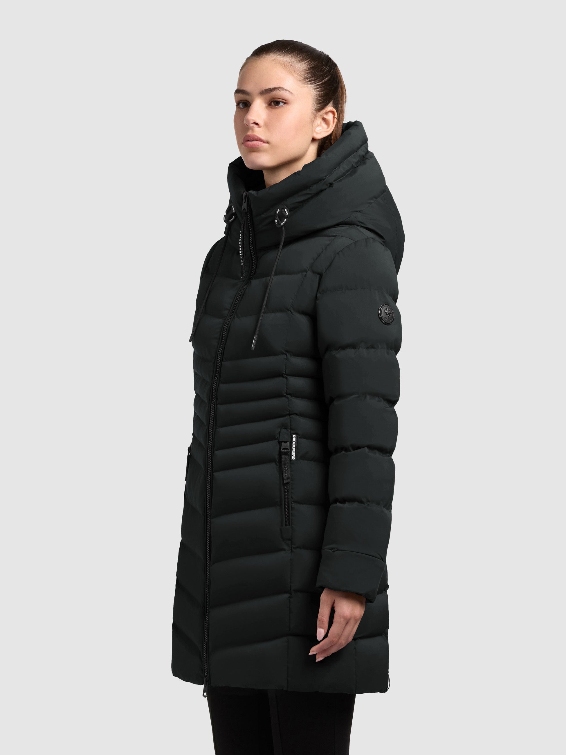 khujo-mantel-lava-damen-kurzmantel-black-slim-fit image 5