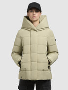 khujo-camea-jacket-olive-h-ftlange-steppjacke-mit-gro-er-kapuze image 4