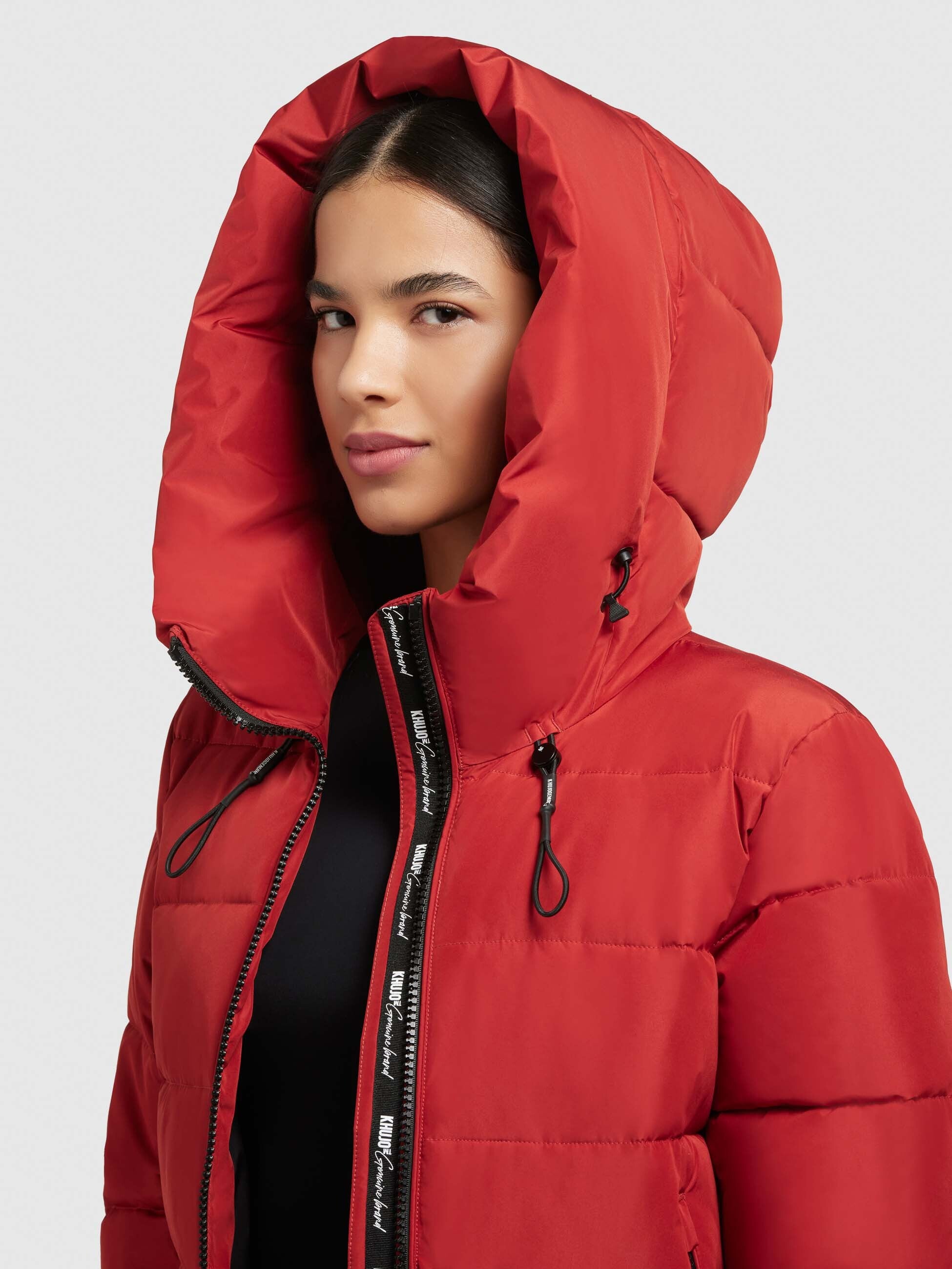 khujo-mantel-jilias4-rot-lange-winterjacke-wattiert image 7
