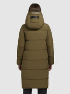 khujo-coat-miri2-khaki-knielang image 3