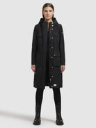 khujo-dipa-damen-coat-black-ultraleichter-packable-mantel-mit-kapuze image 6