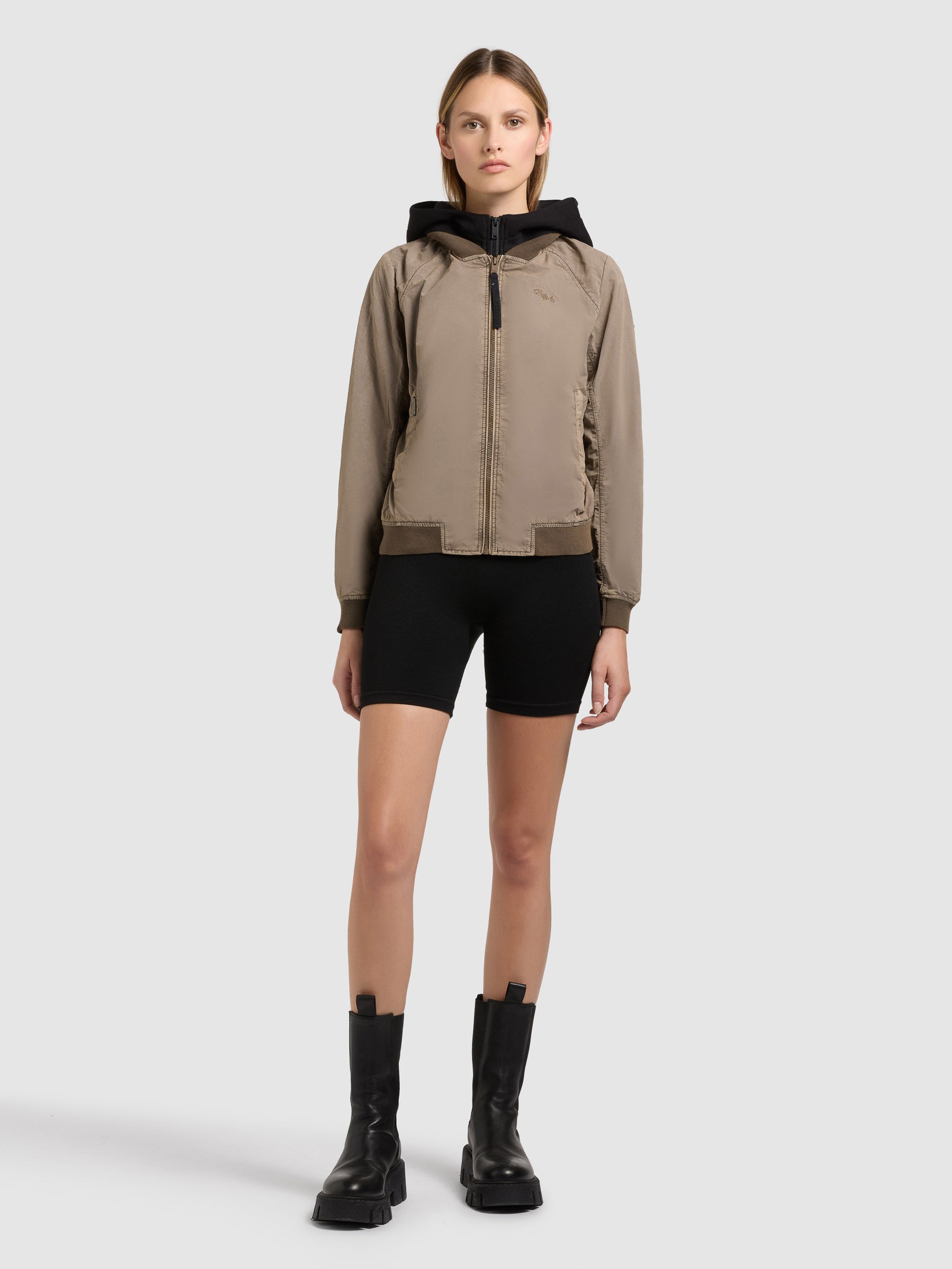 khujo-jacke-meets-2in1-latte-brown image 6