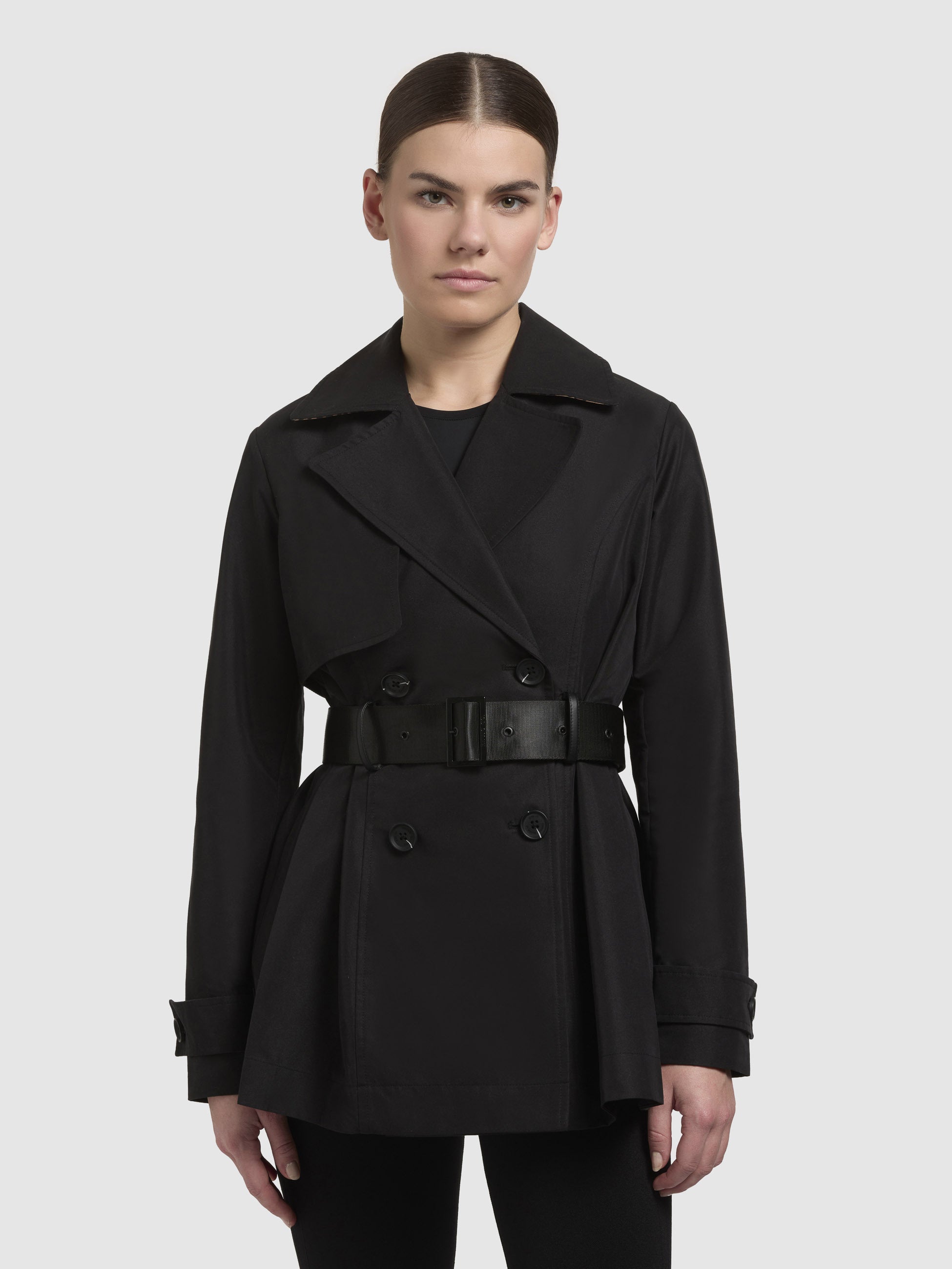 khujo-jacke-liane-schwarz-trench-sommerjacke-mit-g-rtel-2 image 7