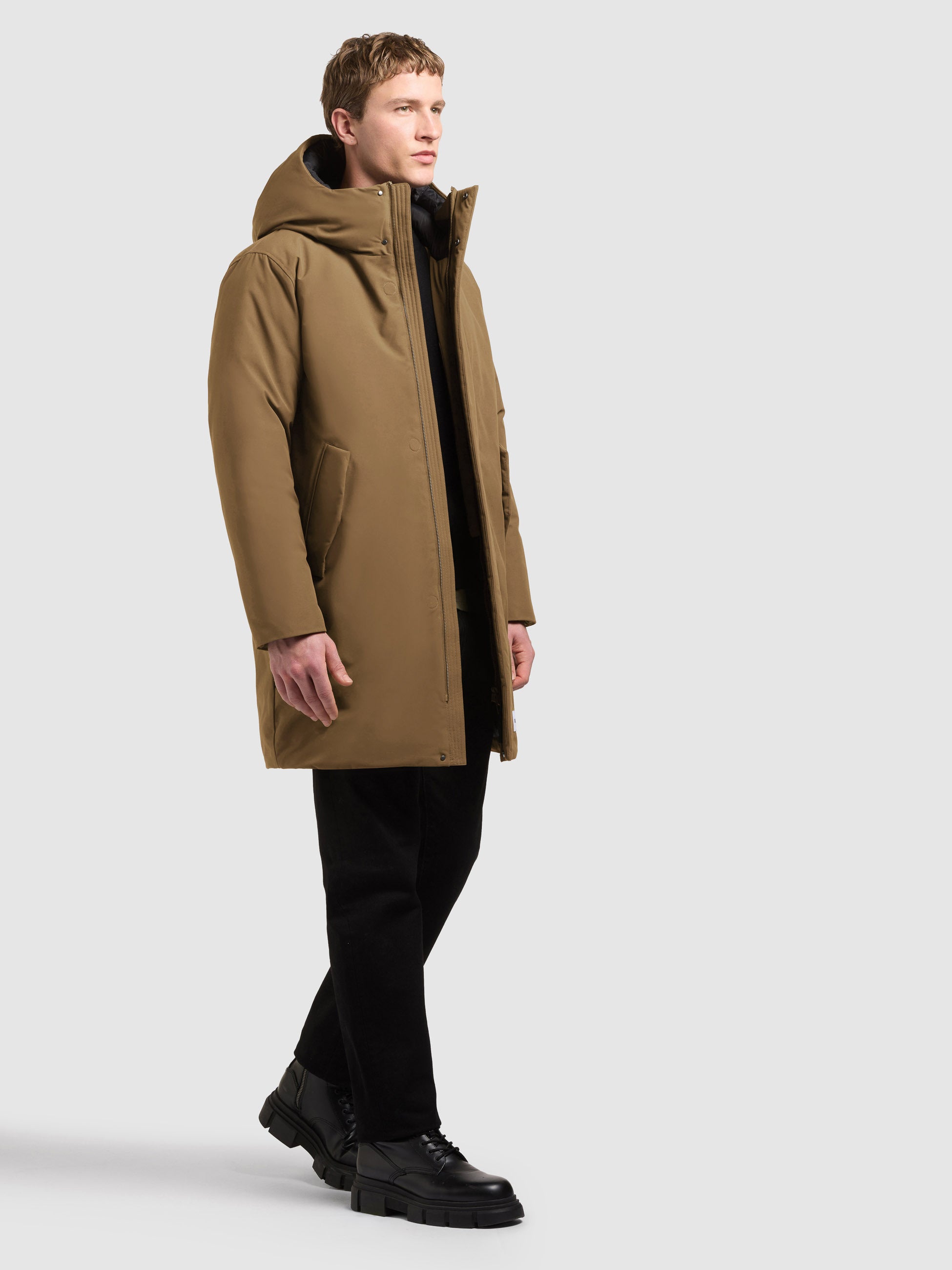 khujo-mantel-fogg2-oozey-brown-damen-parka-regular-fit image 6