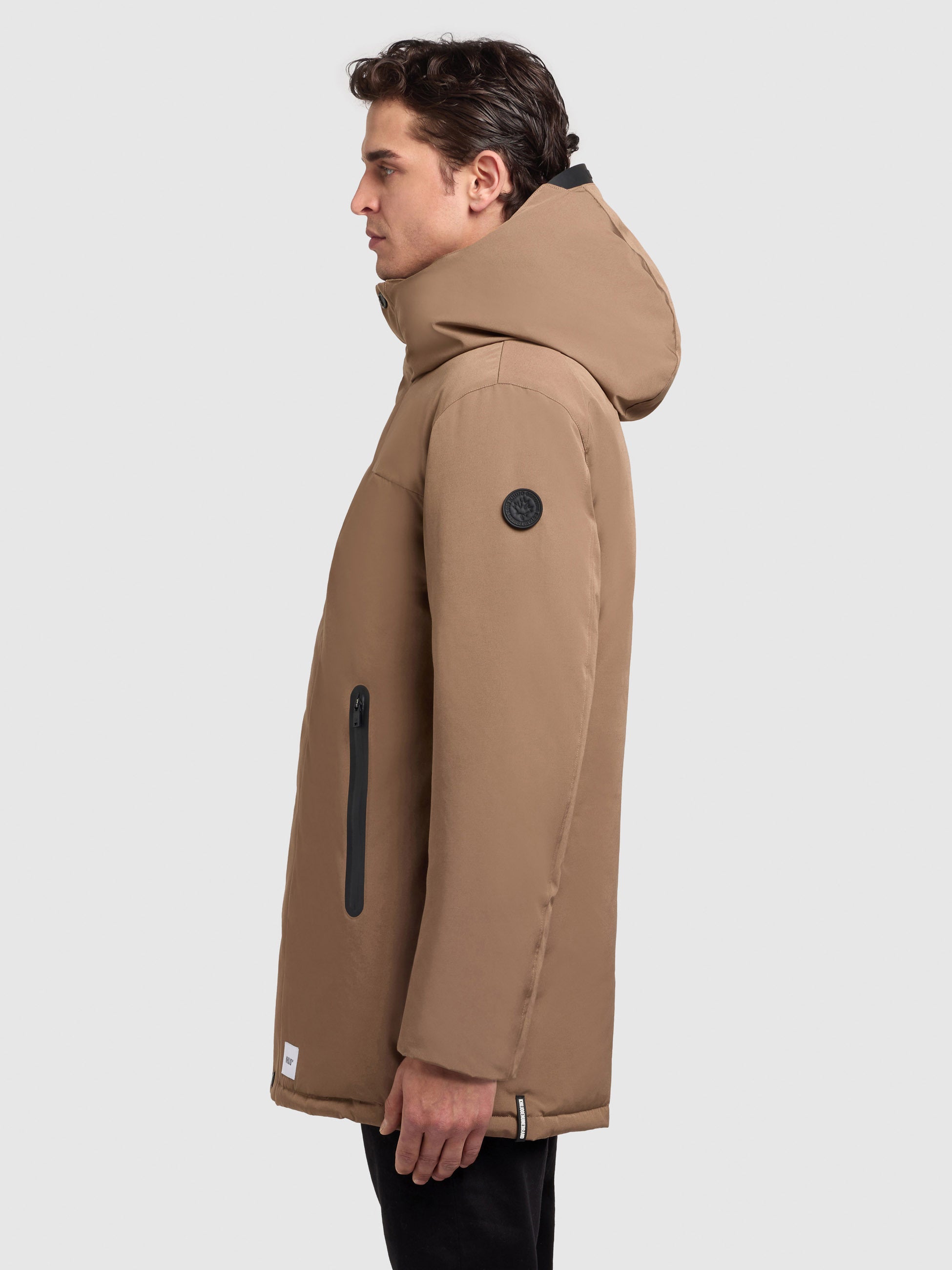 khujo-kann-jacke-rust-brown-wattierter-parka-mit-kapuze image 5
