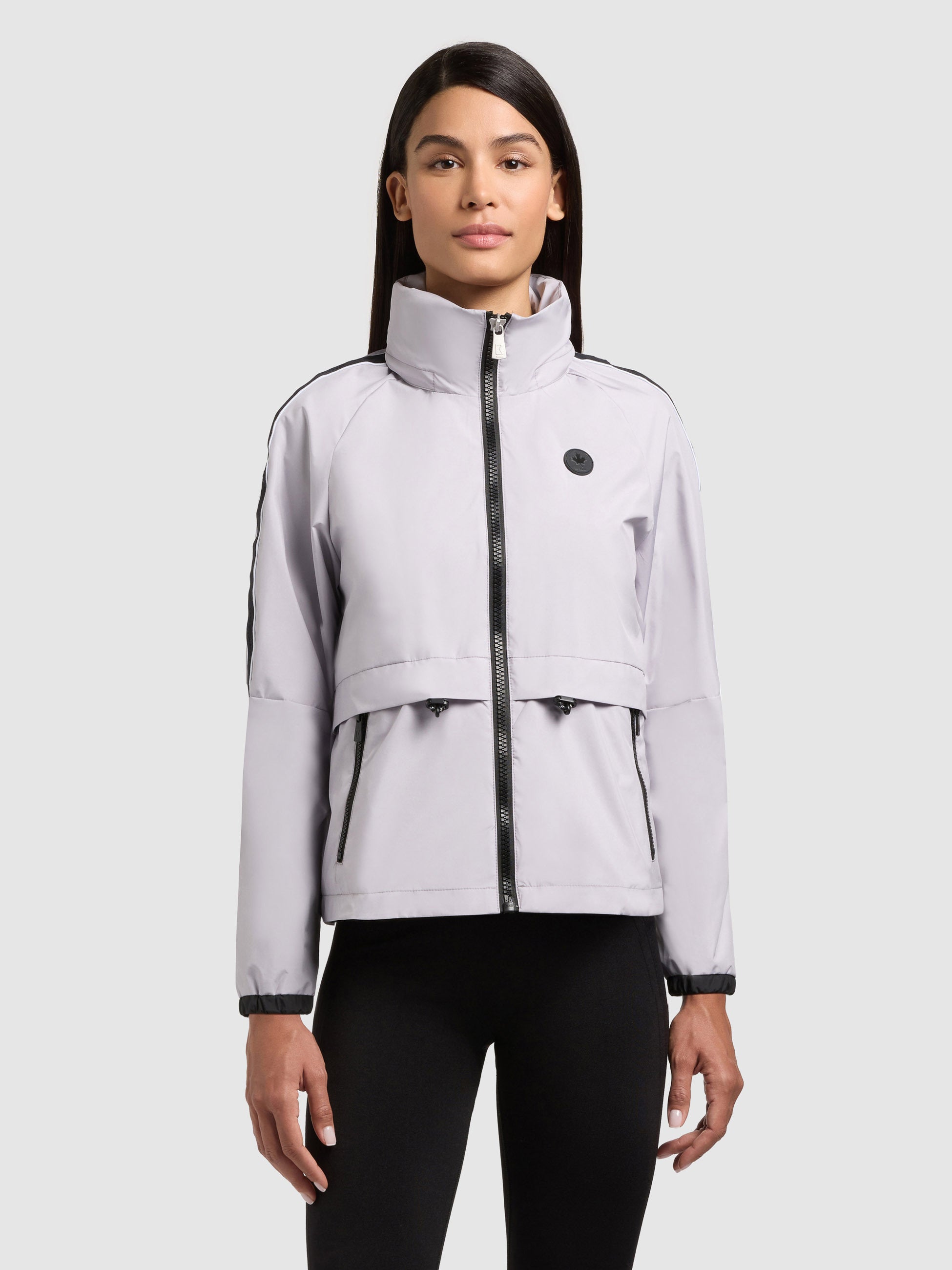 khujo-jacke-olia-damen-windbreaker-summer-lilac-wasserabweisend image 1