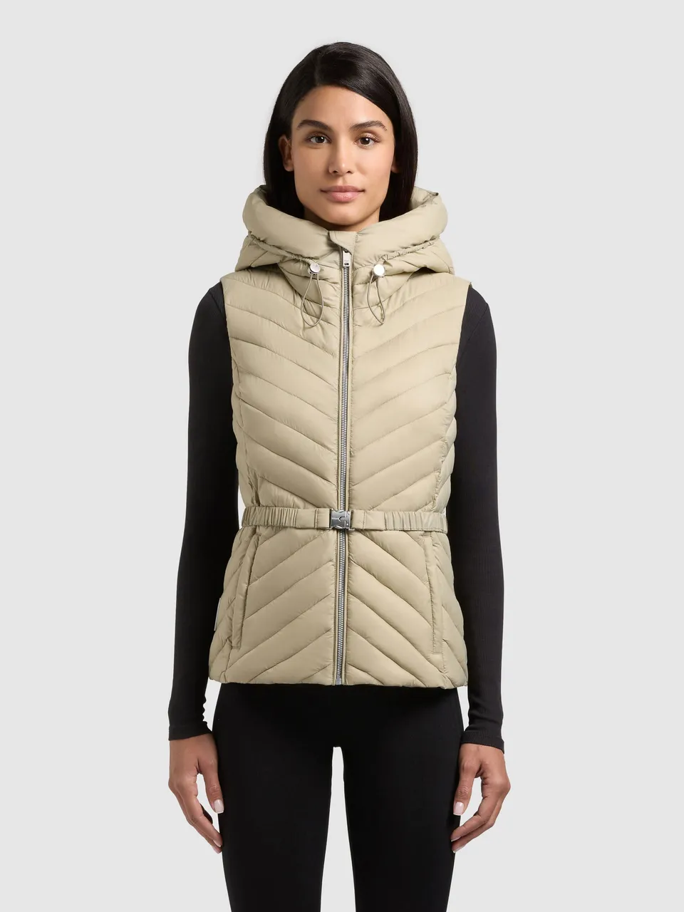 khujo-demie-steppweste-mint-green-slim-fit image 1