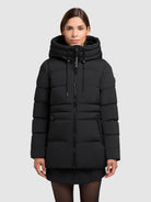 khujo-matla-damen-steppjacke-black-slim-fit image 4