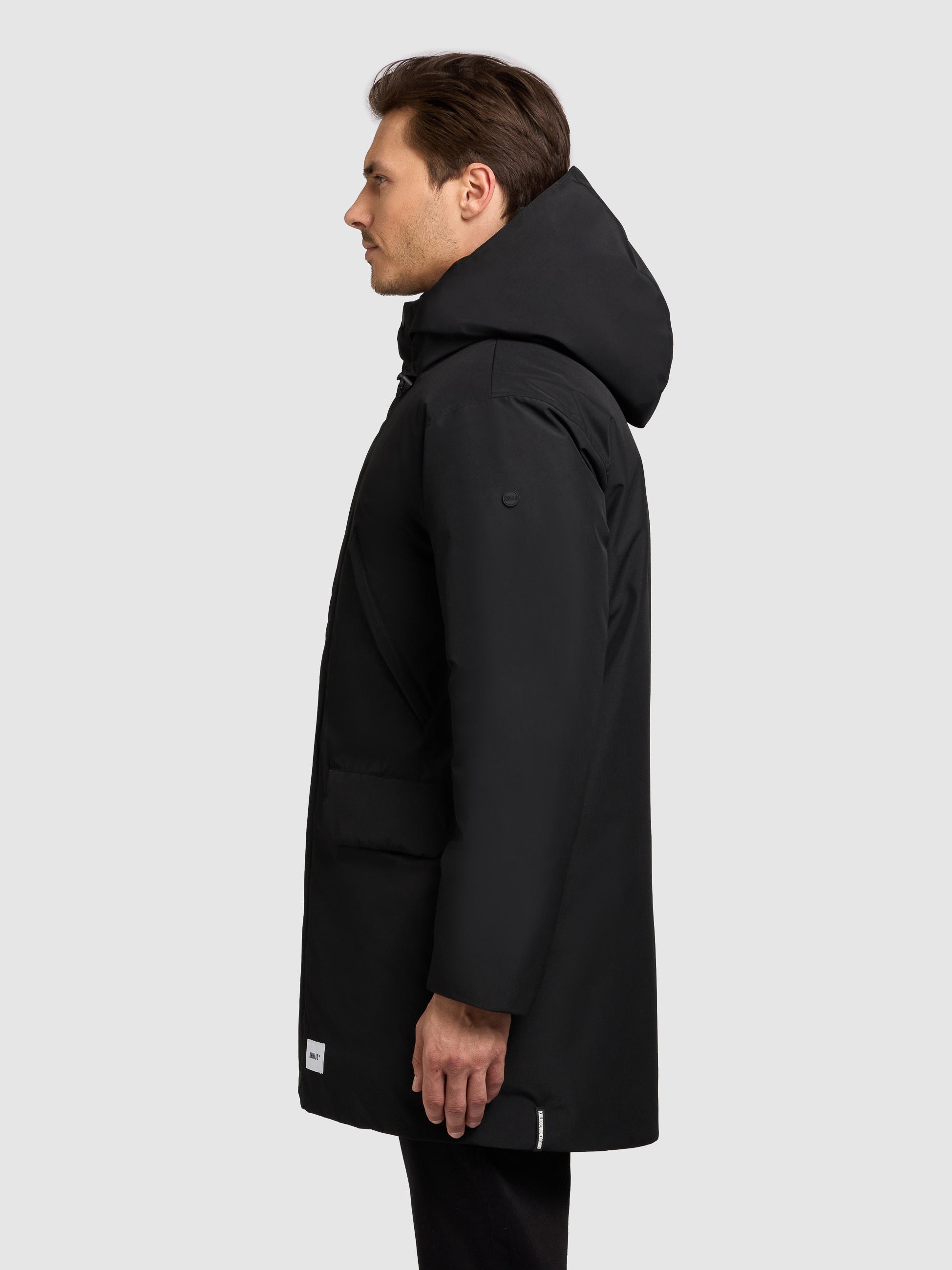 khujo-figaro-damen-mantel-black-parka-kurzmantel-loose-fit image 5