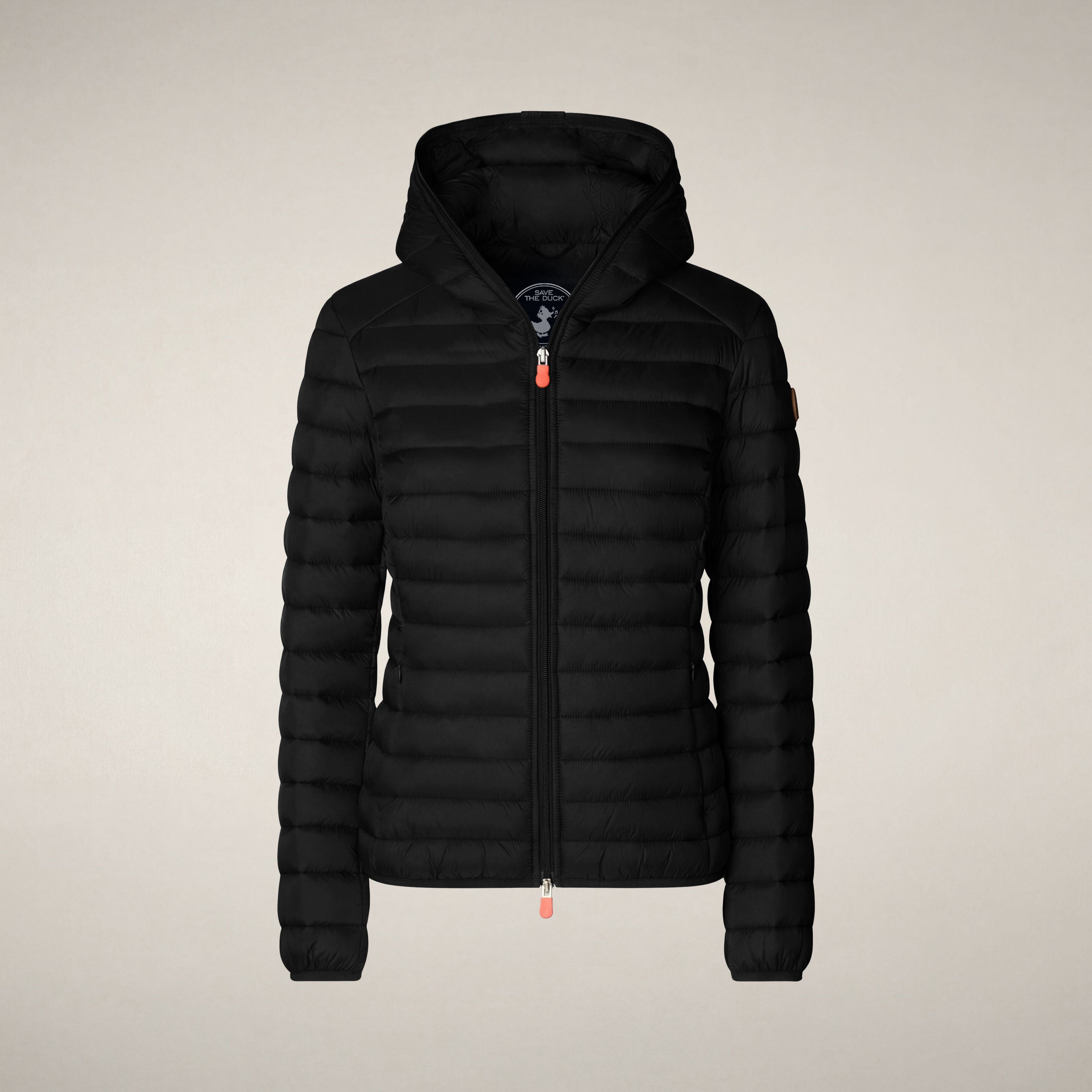 save-the-duck-daisy-damen-steppjacke-schwarz-mit-kapuze image 3