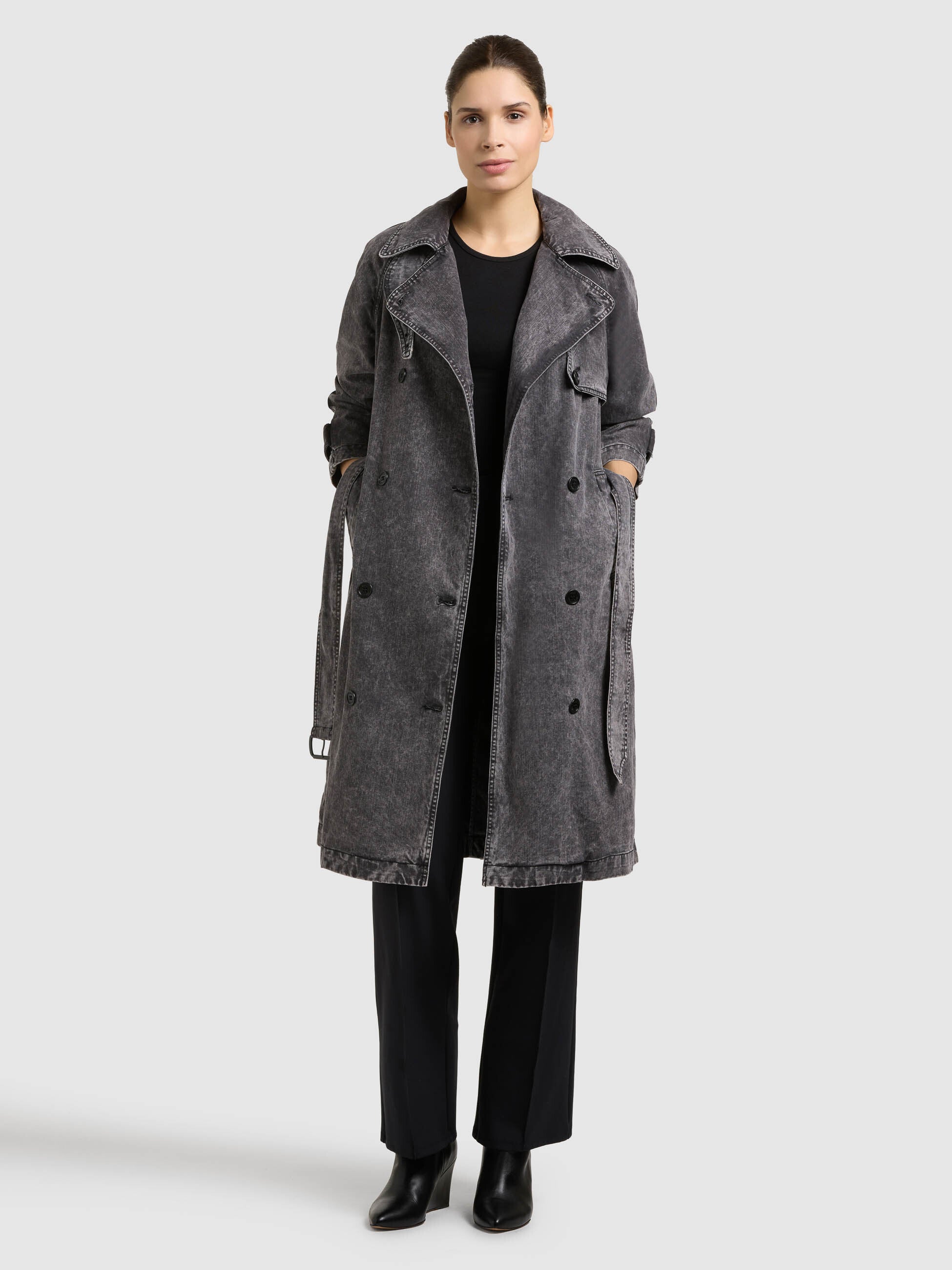 khujo-enza-damen-jeansmantel-black image 6